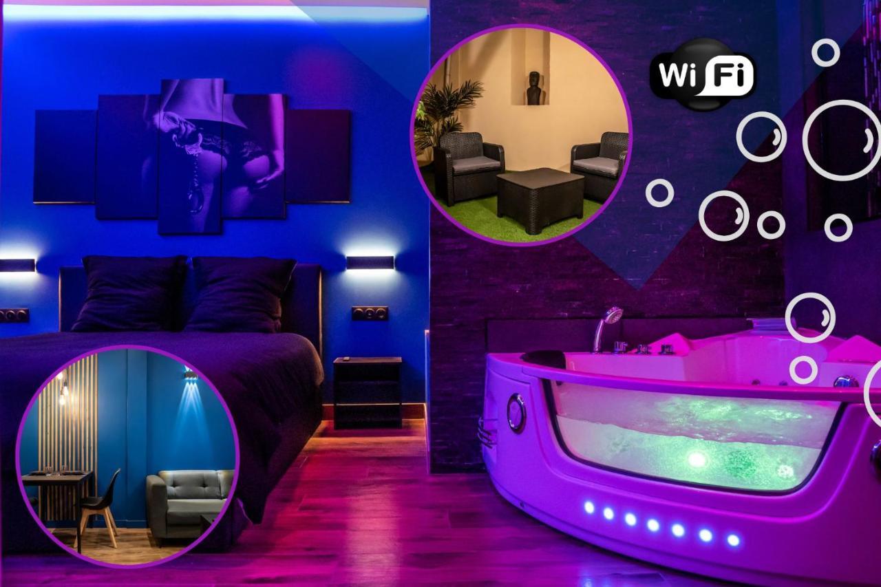 Blue Night - Jacuzzi - Bord De Seine Leilighet Corbeil-Essonnes Eksteriør bilde